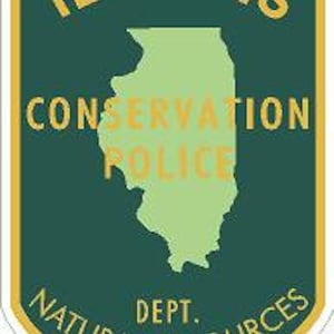 Illinois Conservation police. Warden, Park Ranger, Wildlife. Reflective or Matte Vinyl Decal Sticker