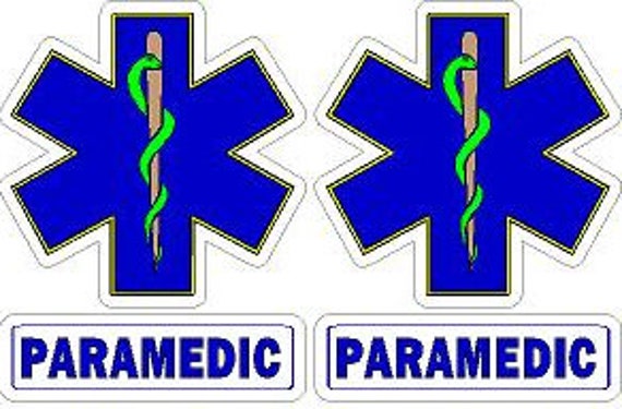 Paramedic Patch + Sticker