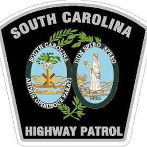 South Carolina State Patrol Patch Decal. Highway Patrol. Police Reflective or Matte Vinyl Decal Sticker Police Deputy Sheriff Trooper SC