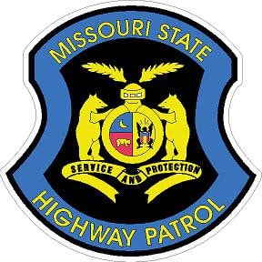 Missouri State Highway Patrol Reflective or Matte Vinyl Decal Sticker MO Police Deputy Sheriff Trooper