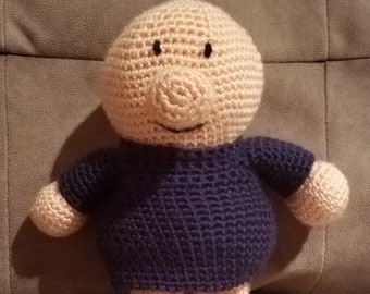 Poupée Amigurumi au crochet, M. Zee, modèle Amigurumi, modèle de poupée Amigurumi, ** MOTIF SEULEMENT **