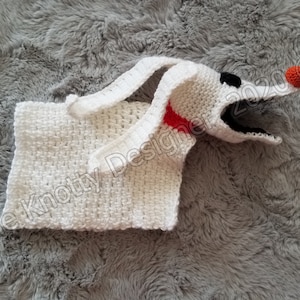 Crochet Zero dog pattern, Crochet Zero pattern, Crochet Zero stuffie, Crochet Zero amigurumi, Christmas Zero dog crochet, ** PDF PATTERN **