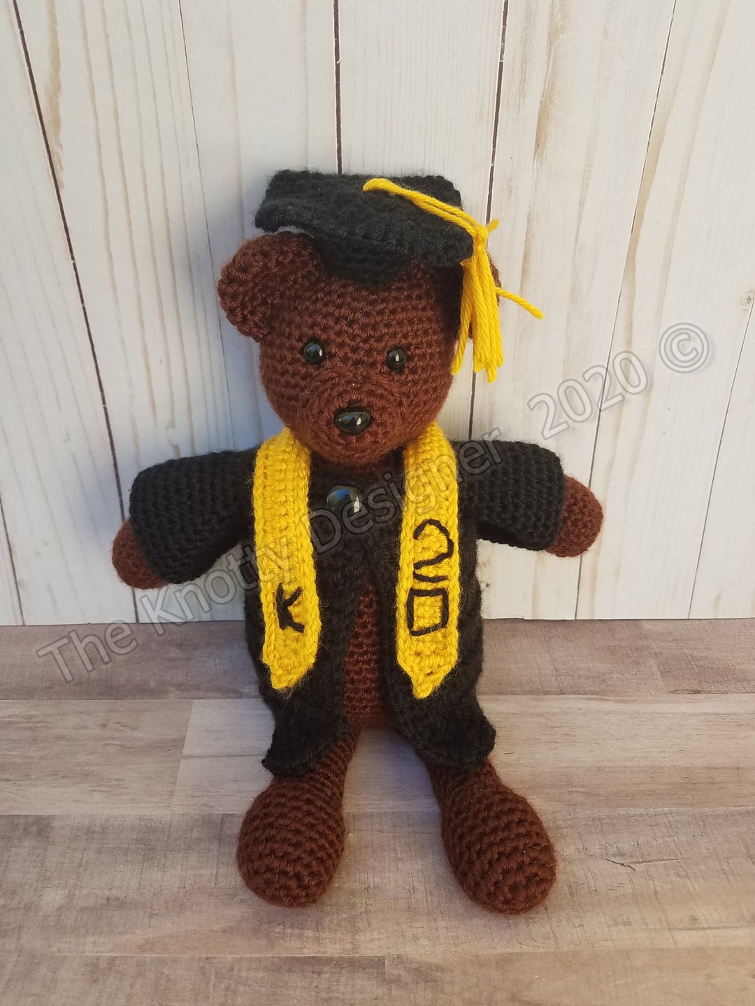 Crochet Graduation Bear Crochet Bear Graduation Bear Crochet Toy