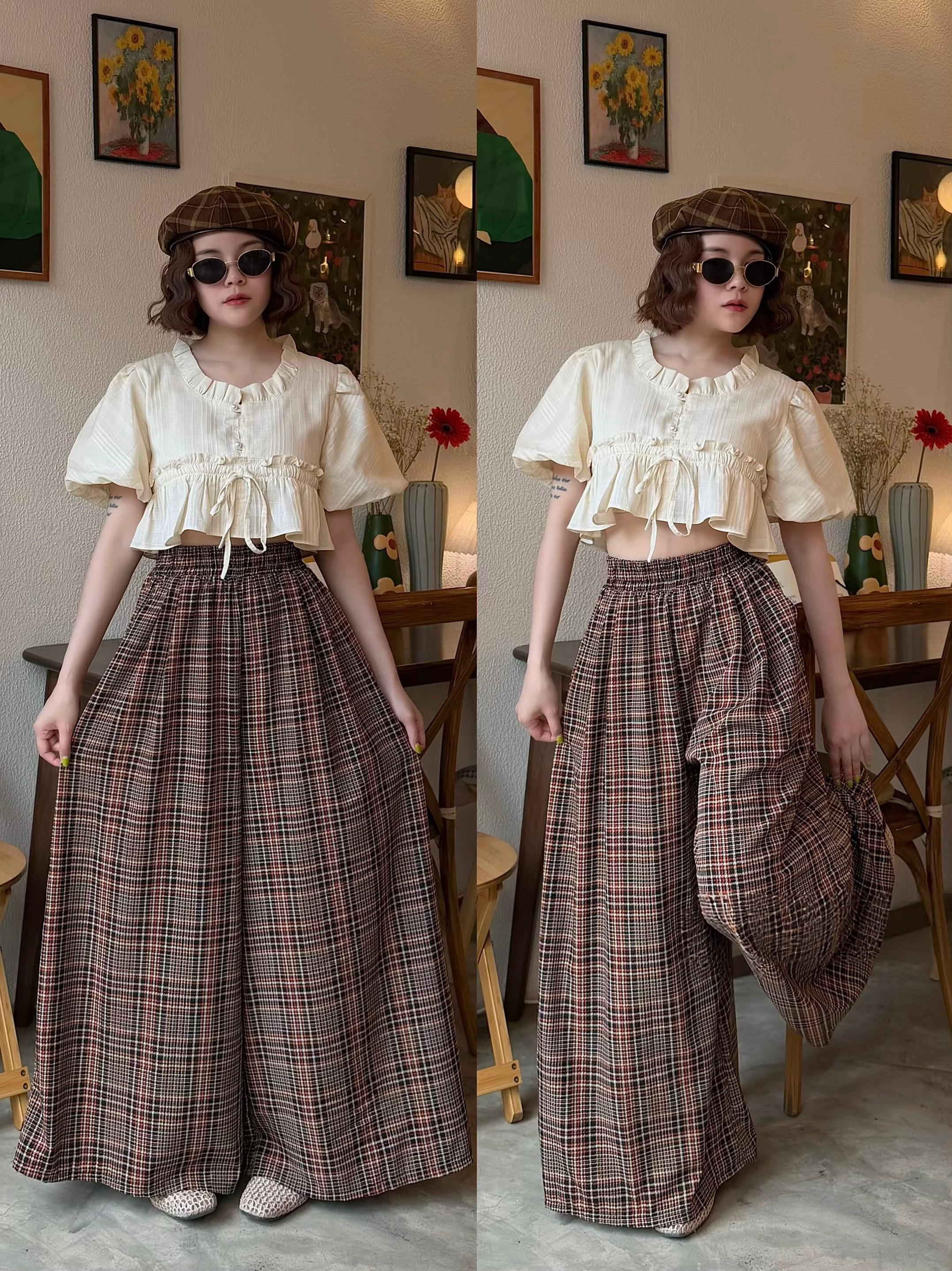 Brown Checkered Pants - Etsy