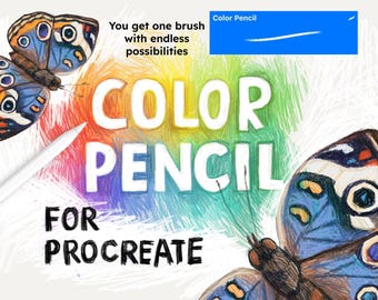Colored Pencil Procreate Brush