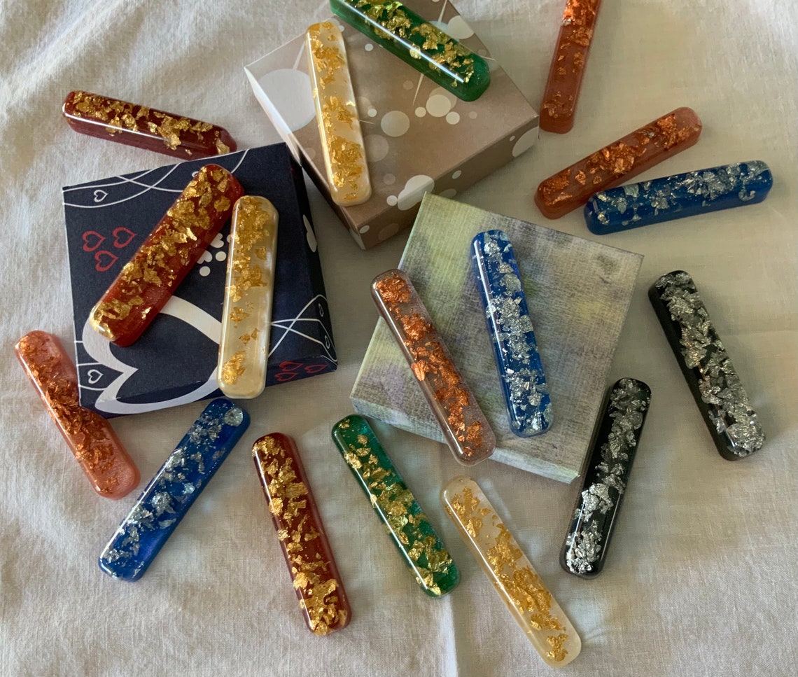 10 reposecouteaux en résine époxy Etsy.de