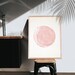 Blush Pink Art Downloadable Print Printable Modern Instant - Etsy