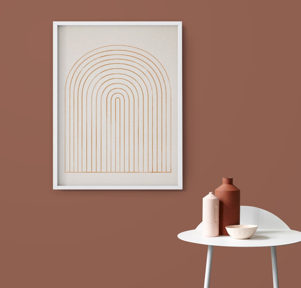 Original Midcentury Art Downloadable Print Printable Etsy