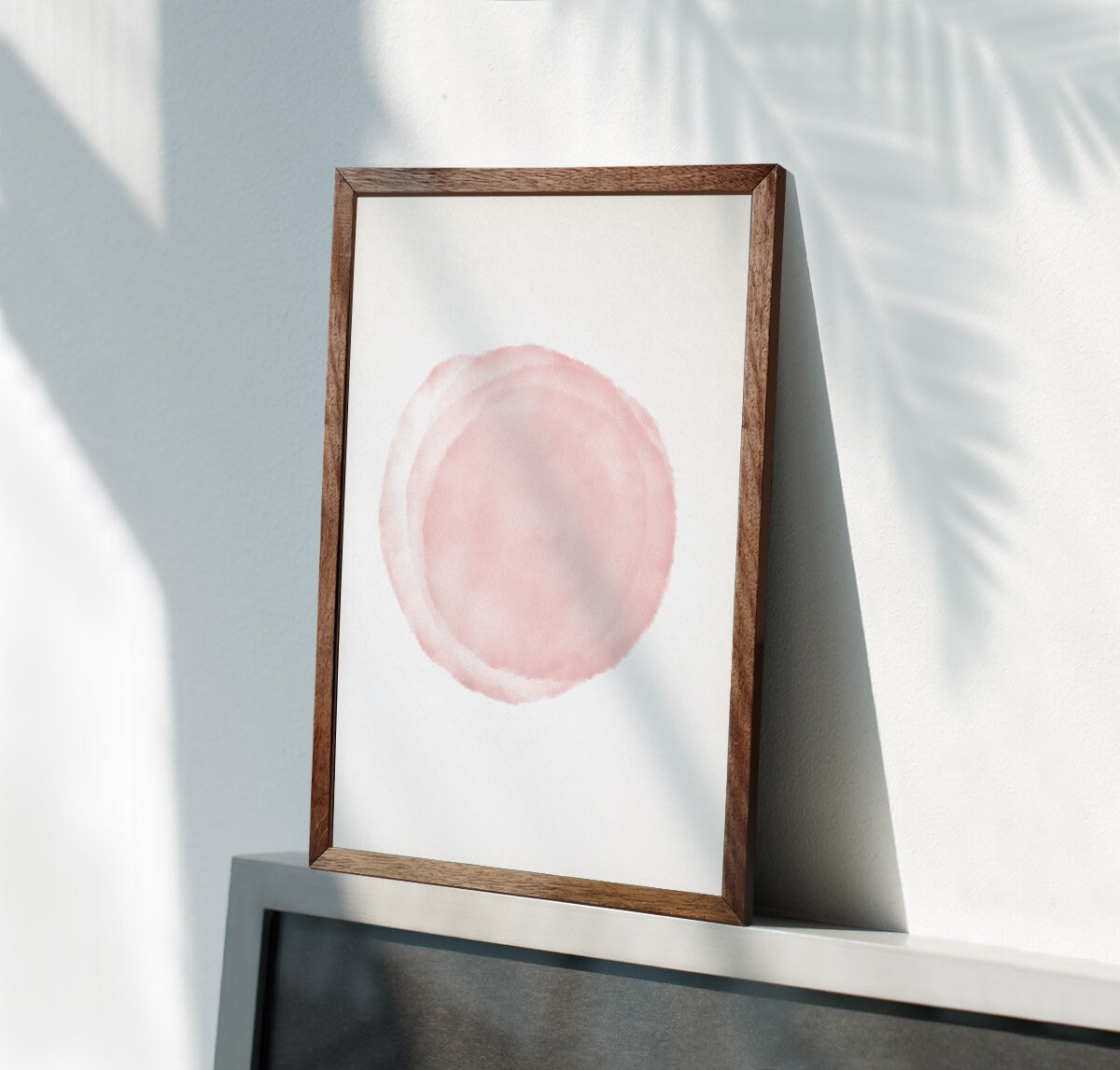 Blush Pink Art Downloadable Print Printable Modern Instant - Etsy