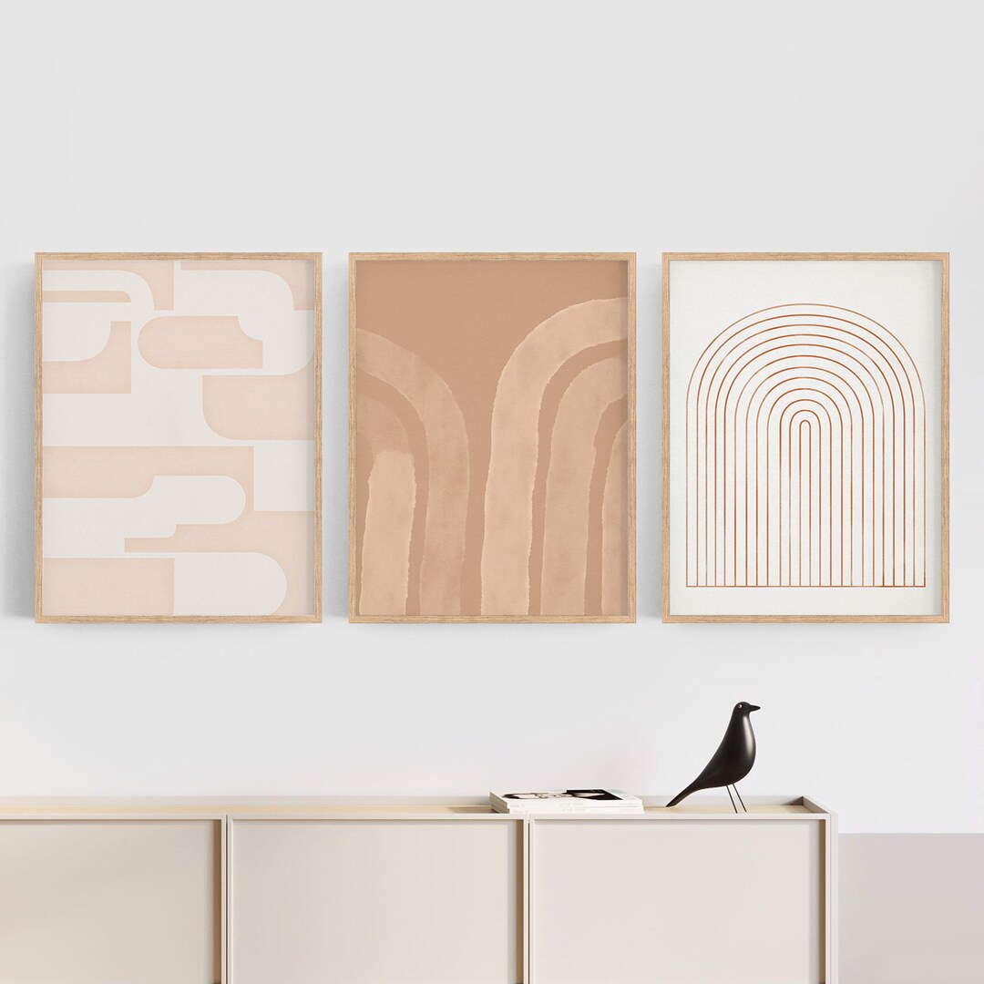 Printable Wall Art Set Abstract Wall Art Prints Digital - Etsy