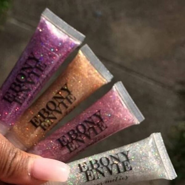 Glitter Lip Gloss Etsy