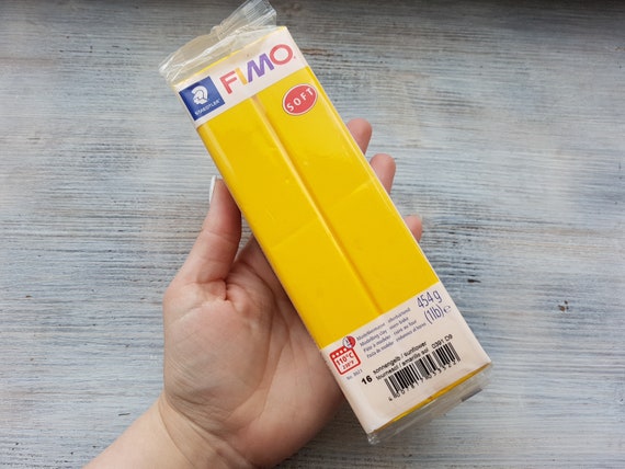 Fimo Soft Sunflower Yellow Modelling Clay 57g