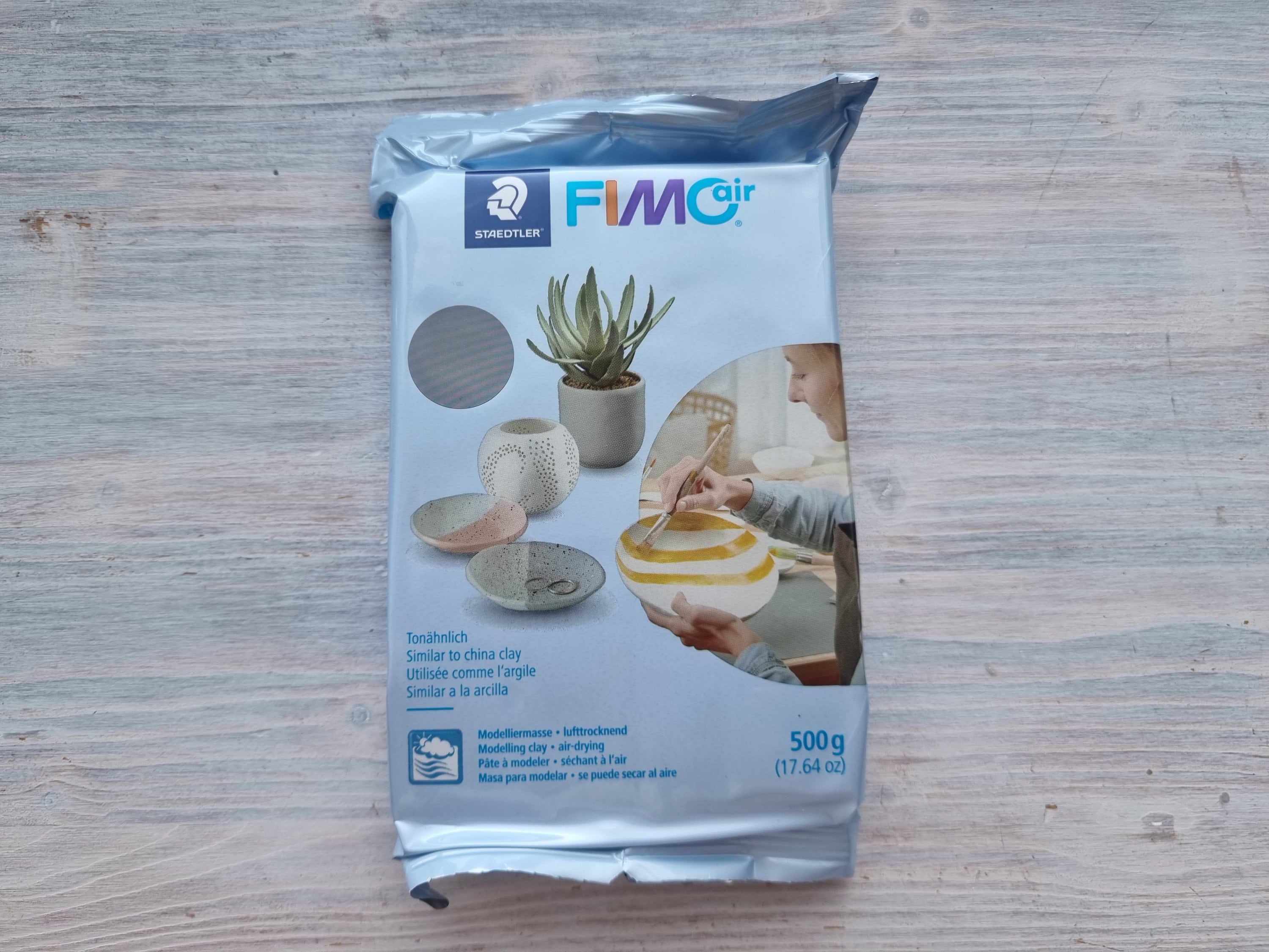 Pâte Fimo Air Basic Blanc 500 gr - Fimo Air - Creavea
