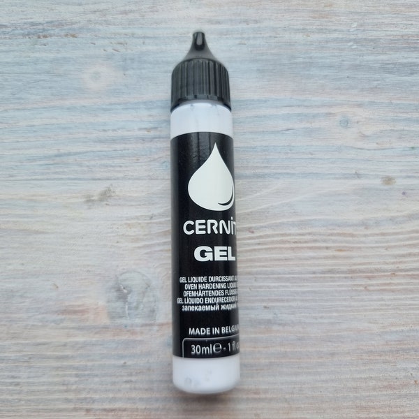 Gel liquide polymère Cernit, translucide, 30 ml, milieu de cuisson, de mélange et de formation pour tous les métiers en argile polymère, milieu de fabrication de bijoux