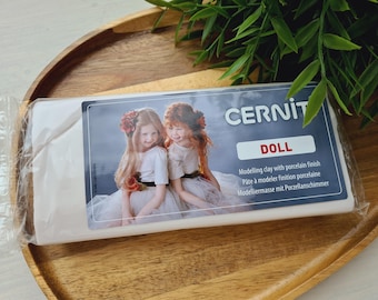 Cernit Doll, biscuit, Nr.042, 500g (17.6oz), Polymer clay, Professional Sculpting Clay for Doll, Miniature, Figure, Flesh Tone Modeling Clay