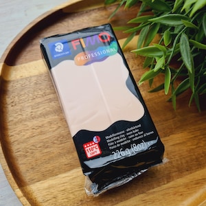 FIMO Professional Doll Art, cameo, Nr. 435, 226g (8oz),Big Pack, Oven Bake Sculpting Clay for Dolls, Porcelain Effect,Flesh Tone,Artist Clay