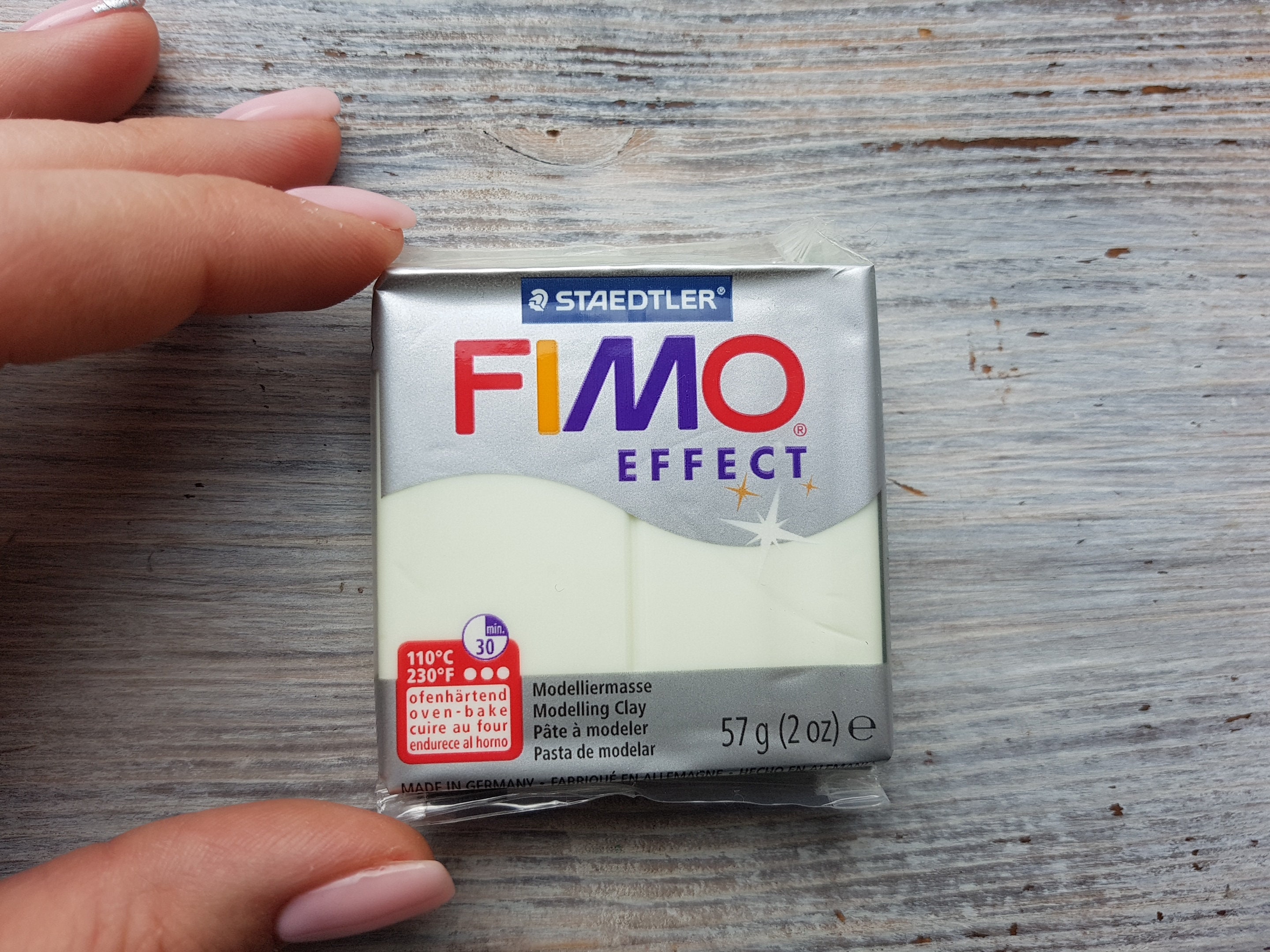 Fimo Effect Special Serie Polymer Clay Nightglow Nr. 04 57g - Etsy