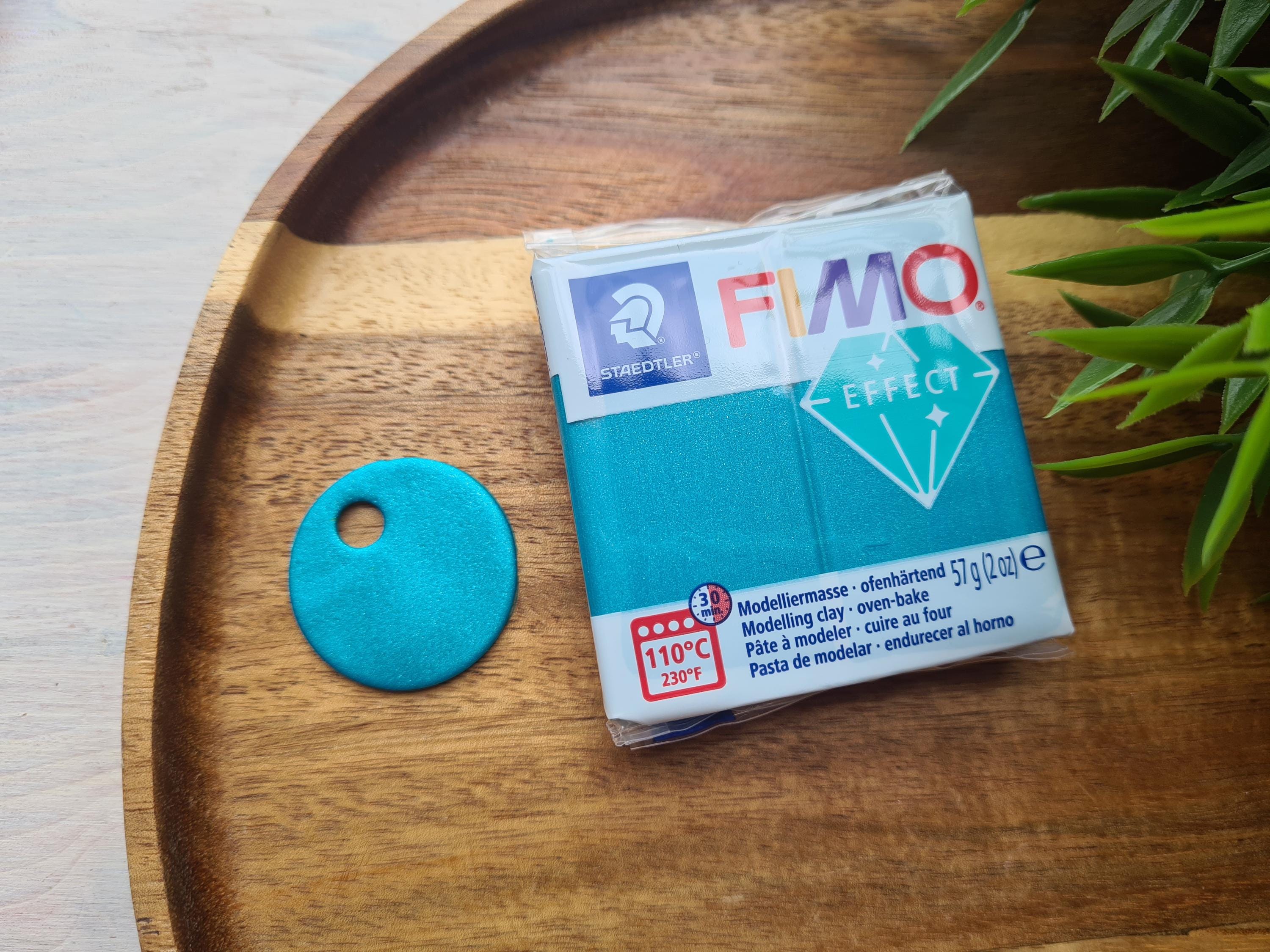 FIMO Effect, Metallic Turquoise, Nr. 36, 57g (2oz), Oven-bake