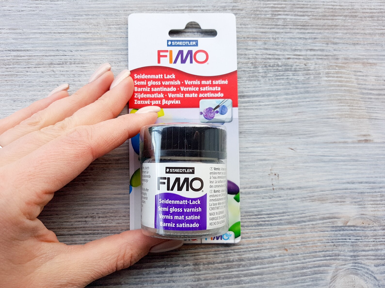 Fimo varnish 35ml Semi Gloss Finishing and waterbased Etsy