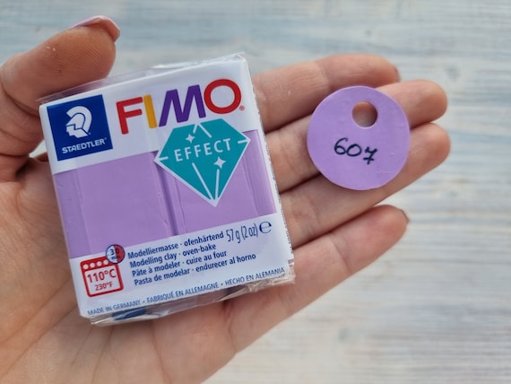 FIMO Soft & Effect Polymer Oven Modelling Clay - 57g - Set of 8 - Purple  Tones