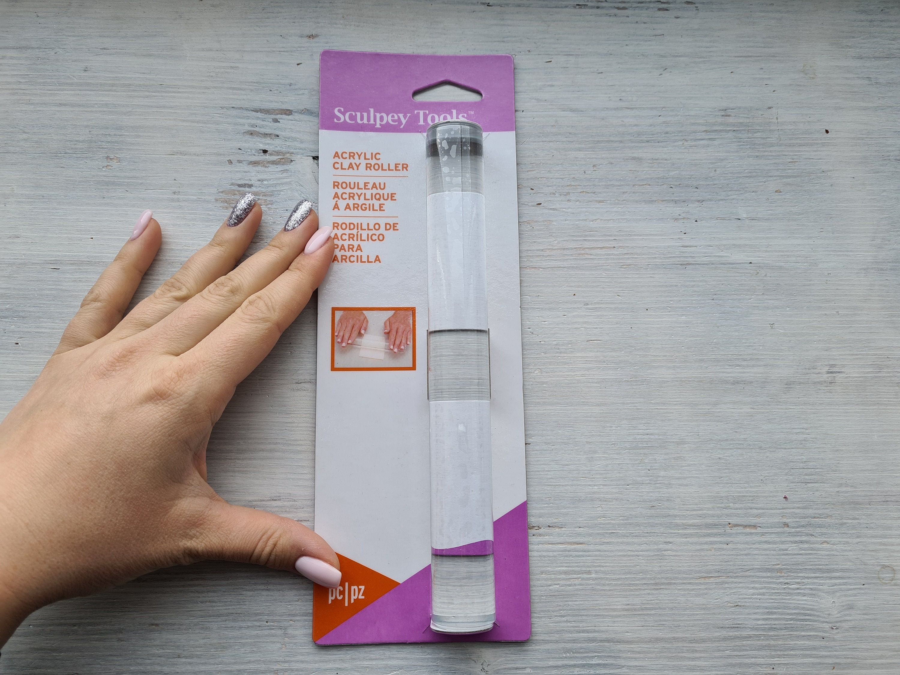 Sculpey Acrylic Clay Roller Smoothing Forming and Modeling Etsy