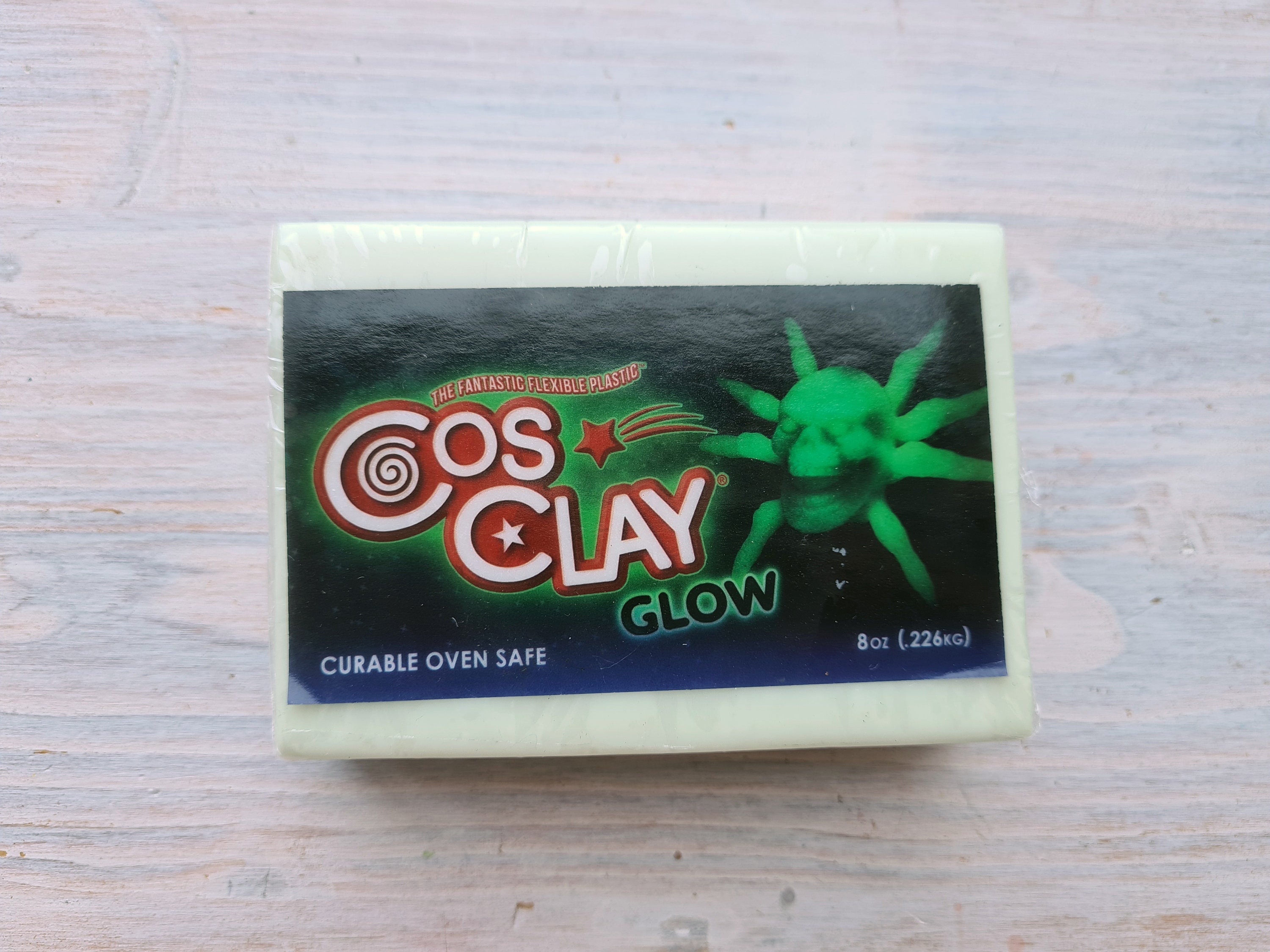 Cosclay ELEMENTS Glow, 260 G, 0.57 Lb, Modelling Clay for Making