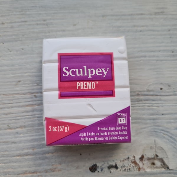 Sculpey Premo Blanc, Nr. 5001, pâte polymère à cuire au four