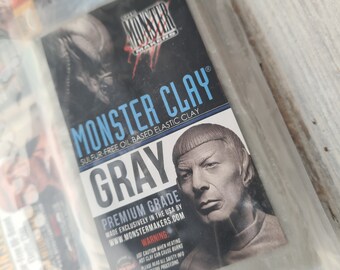 Monster Clay Modeling Clay Sample Pack 4x 75 G, Premium Grade