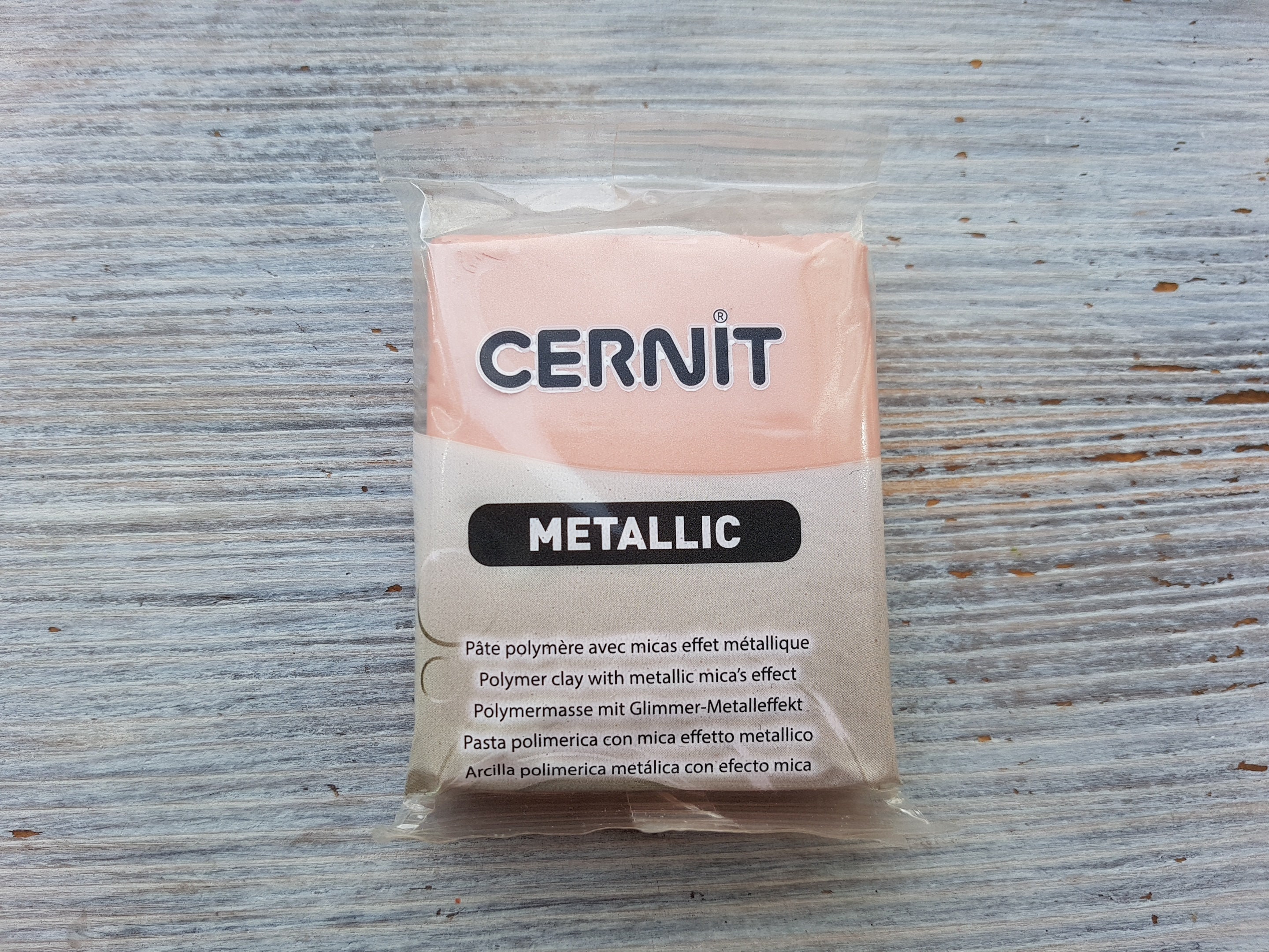 CERNIT Arcilla polimérica serie Metálica, oro rosa, Nr. 052, 56 g 2 oz, arcilla  polimérica para modelar que se endurece al horno -  México