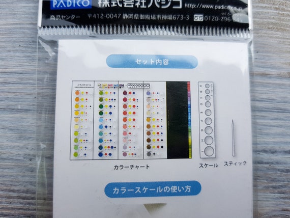 New PADICO Hearty Clay Color Scale With Color chart stick F/S 