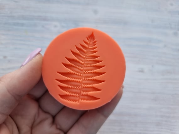 Silicone Mold of Fern Leaf, 53.5 Cm, Modeling Tool for Accessories
