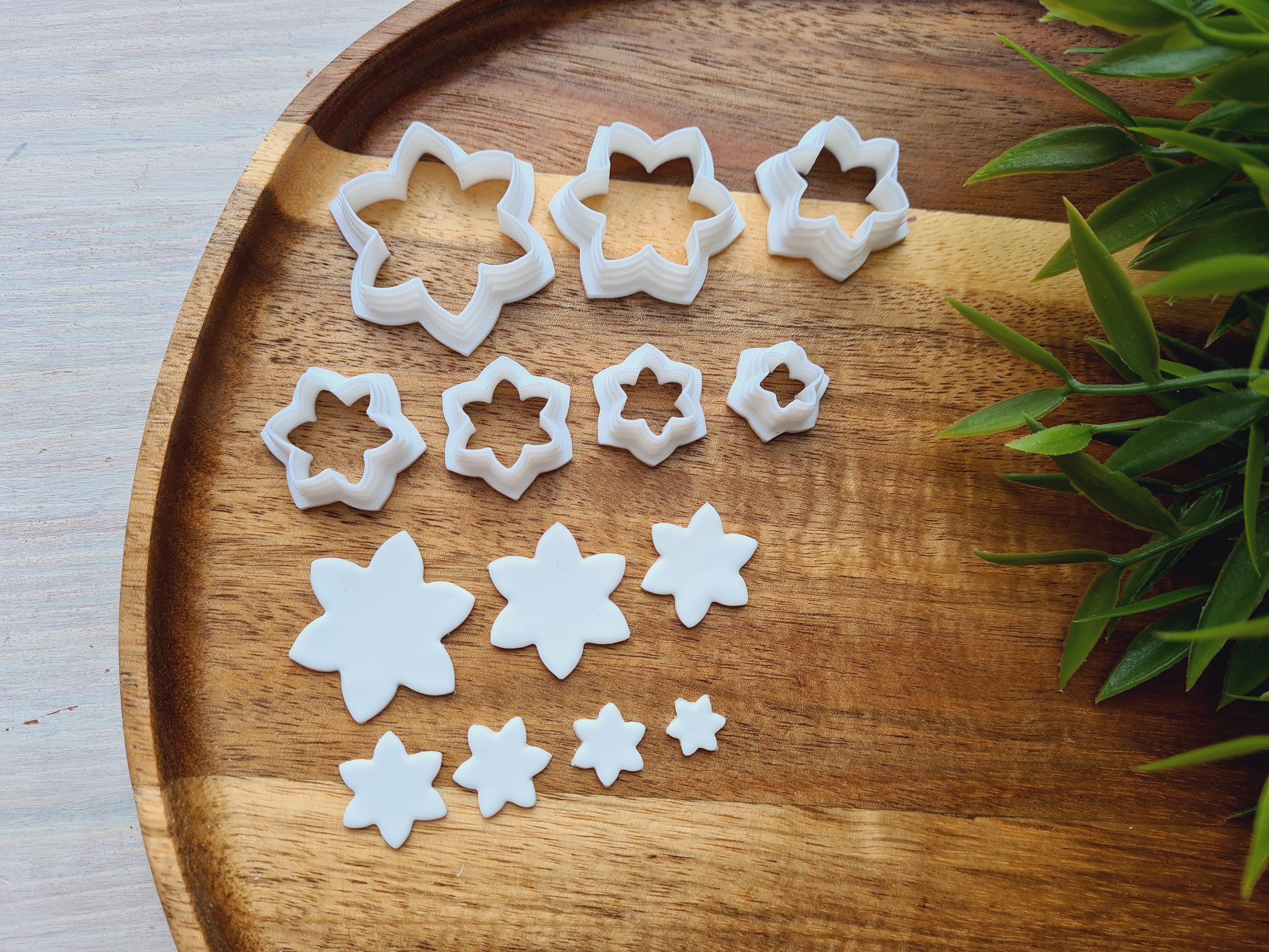 スズラン、カッター 7 個セット、粘土カッター 1 個またはフルセット