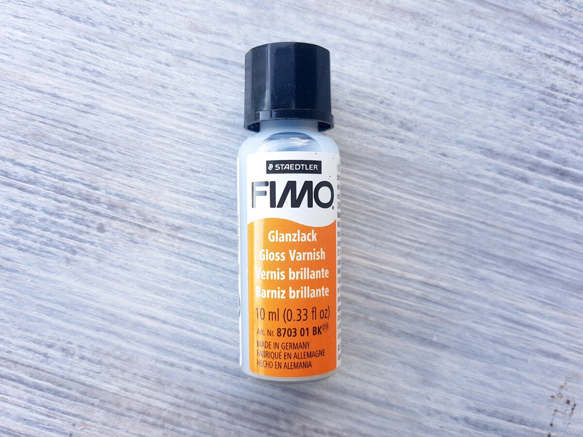 Fimo Varnish 35ml, Gloss, Finishing and Water-based Medium for All Polymer  Clay, Smoothing and Forming Tool for All Polymer Clay Crafts -  Hong  Kong