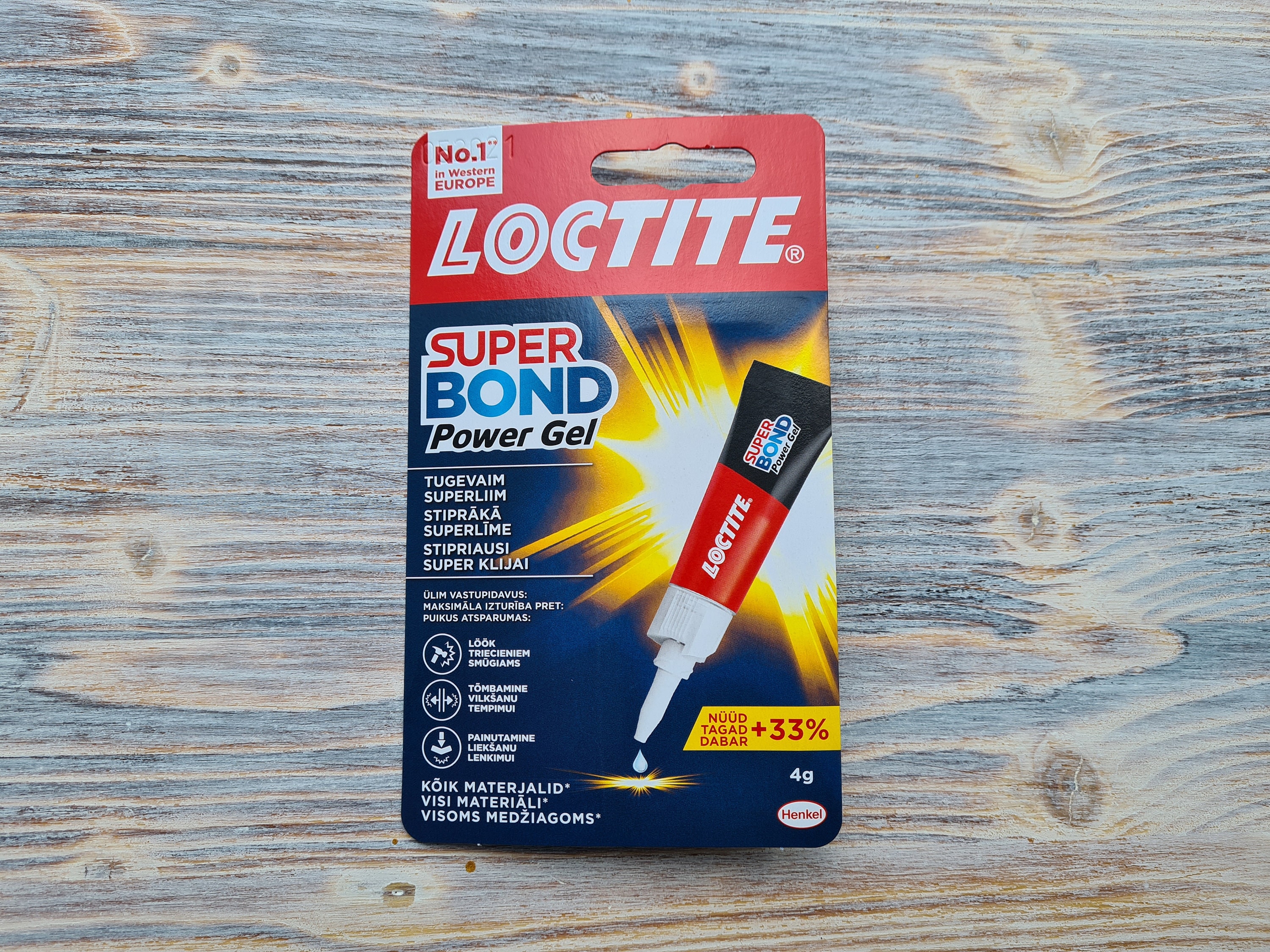 Loctite Super Glue, 0.11 Oz, Dries Clear, 3/Pack