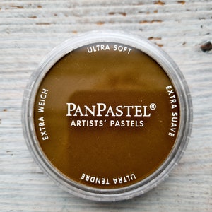 PanPastel soft pastel, Nr. 280.1, Orange Extra Dark, Dry pastels for unbaked polymer clay toning, Drawing tools, Ultra soft painting pastels