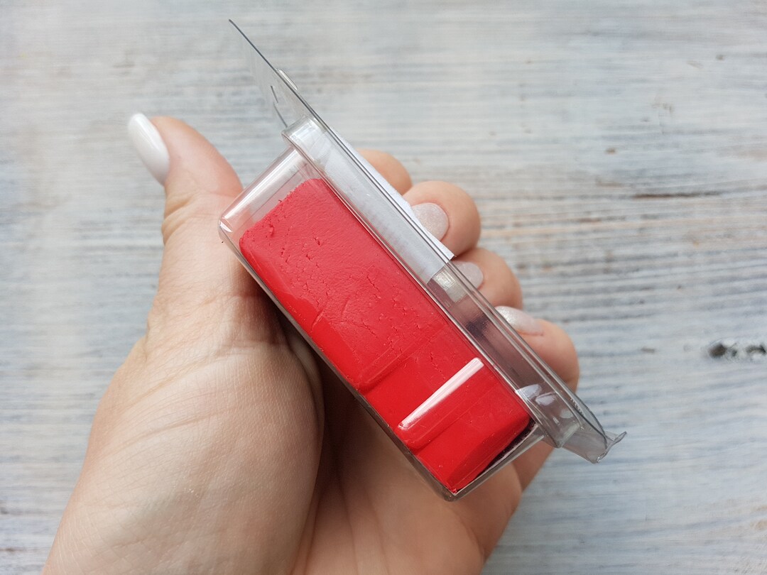 Pardo Jewelry and Art, Red Fireopal, 418, 56 Gr, Oven-bake Polymer  Clay, Viva Australia