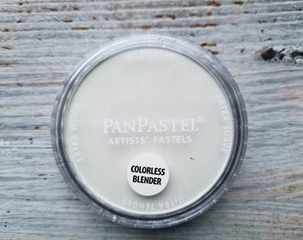 PanPastel ソフトパステル、No.010、無色ブレンダー、未焼成ポリマークレイの着色用ドライパステル、描画ツール、超ソフトペイントパステル