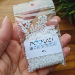 プロトプラスト成形用プラスチック、15g。熱可塑性モデリング材料｜再利用可能なDIYクラフト、ジュエリー、修理 画像 2