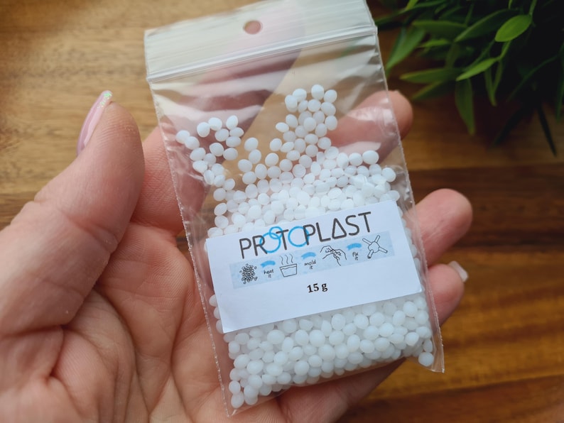 プロトプラスト成形用プラスチック、15g。熱可塑性モデリング材料｜再利用可能なDIYクラフト、ジュエリー、修理 画像 2