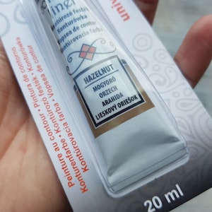 Delineador de contorno PENTART, avelã, 20 ml, à base de água