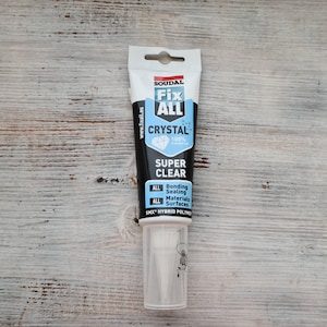 Universal Kleb- / Dichtstoff FIX ALL Crystal, transparent, 125 ml