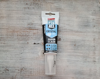 Universal glue / sealant FIX ALL Crystal, transparent, 125 ml