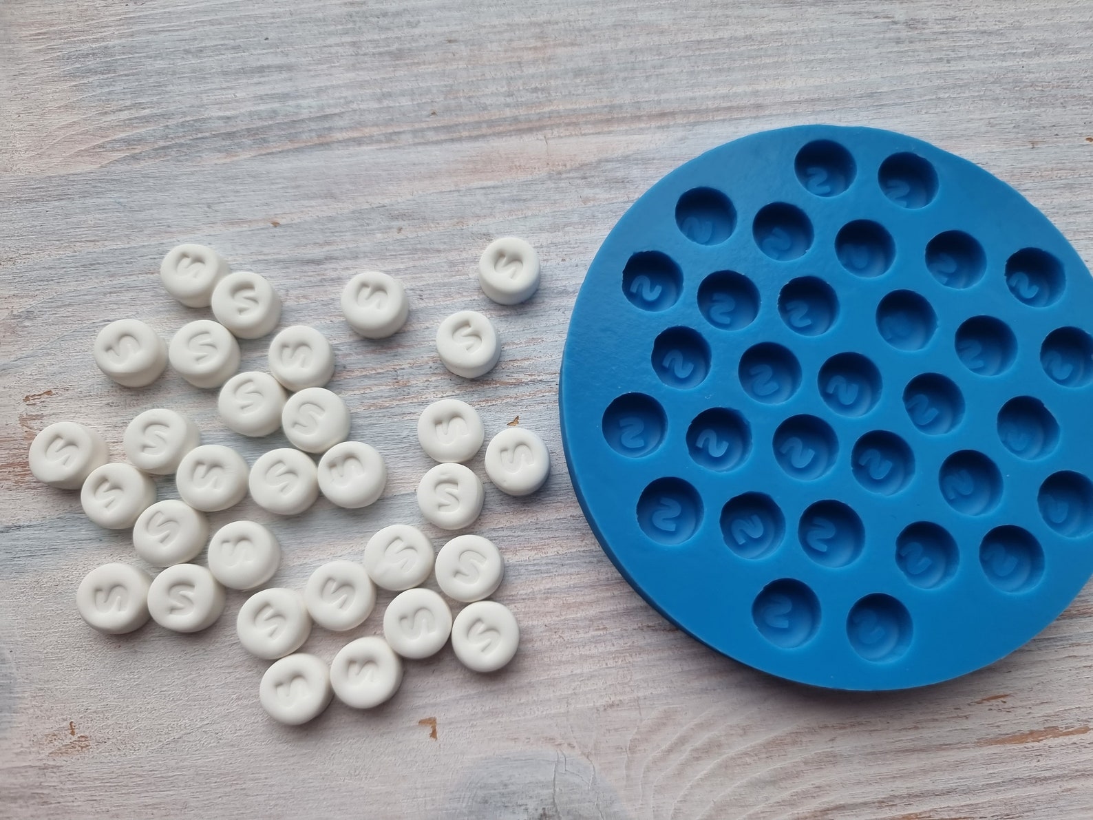 Silicone Mold for Personalized Toothpaste Tablets 30 Pcs. Ø Etsy