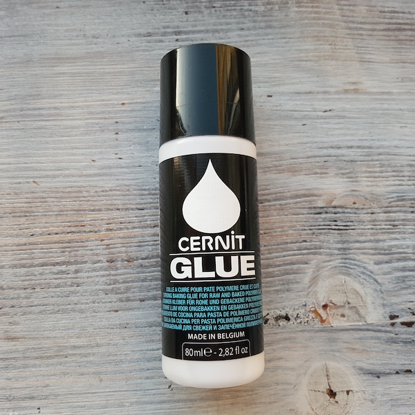 Flüssiger Fimo Cernit Glue, 80 ml, ofen backen, Verdünnen, Glätten, Mischmedium, Erhöhen Sie die Flexibilität von allen Arten von Polymer Clay