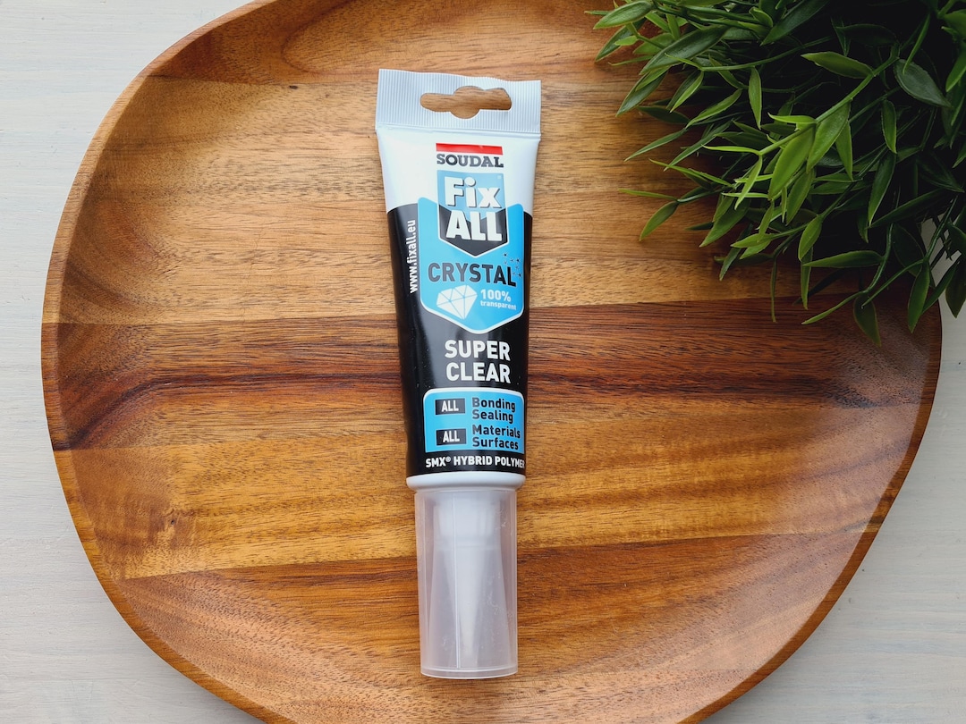 Soudal Fix ALL Crystal Transparent Adhesive Sealant, 125 Ml
