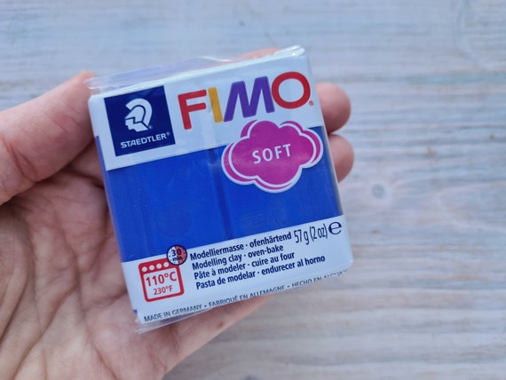 FIMO Soft Serie Polymer Clay, Indian Red, Nr. 24, 57g 2oz, Oven-hardening  Polymer Modeling Clay, Basic Fimo Soft Colors by STAEDTLER 