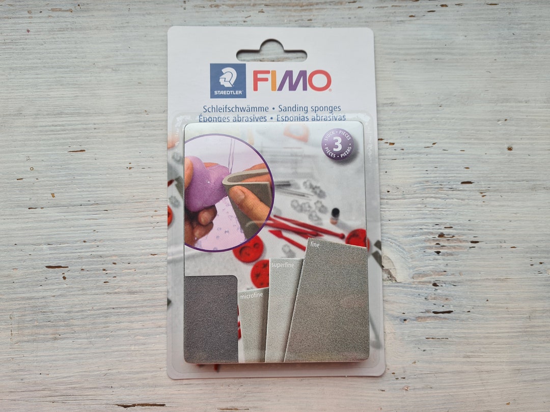 FIMO Grind'n and Polish Set, Wetsanding and Smoothing Polymer Clay