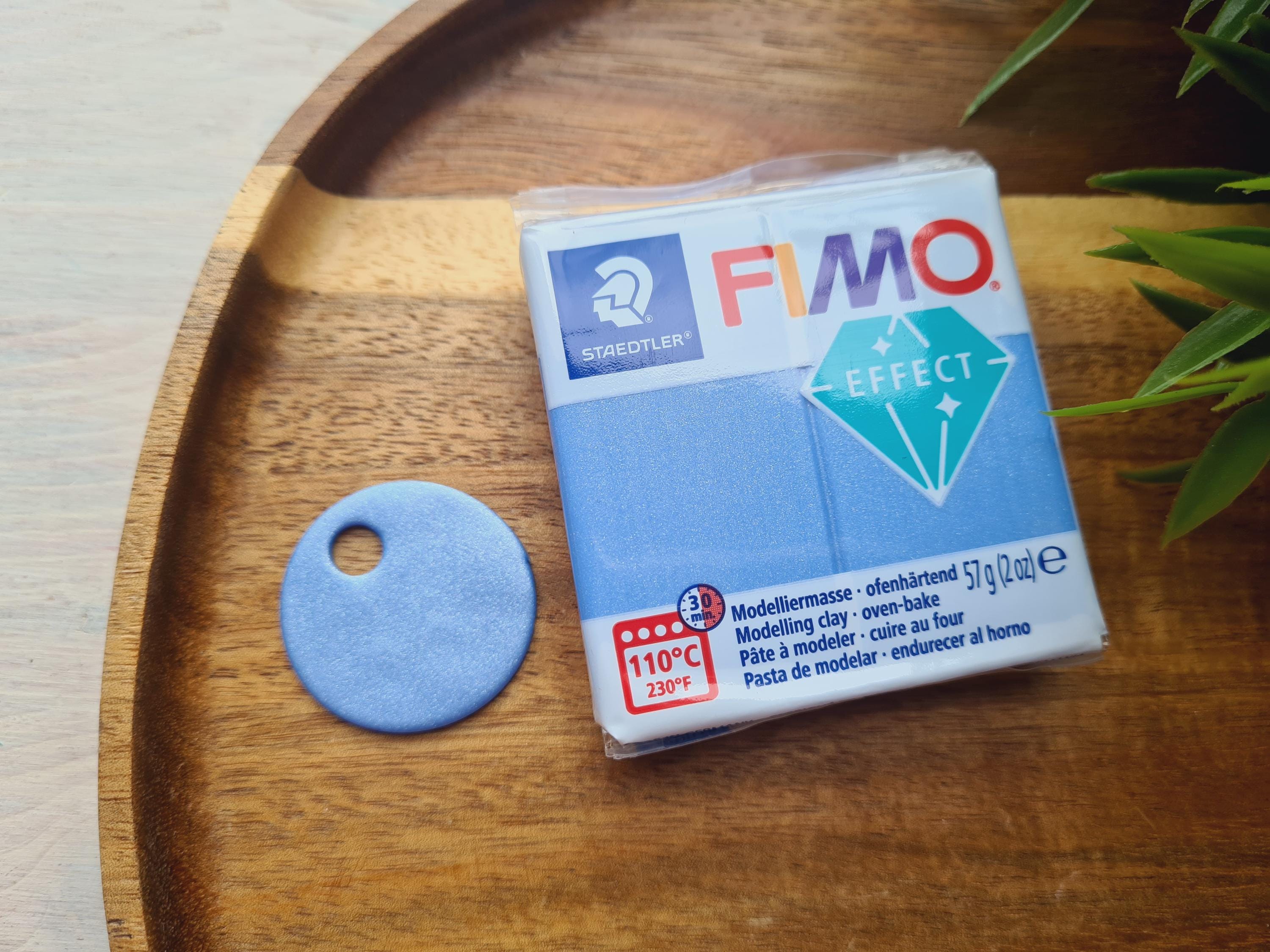 FIMO Effect, Metallic Blue, Nr. 31, 57g (2oz), Oven-bake Modeling