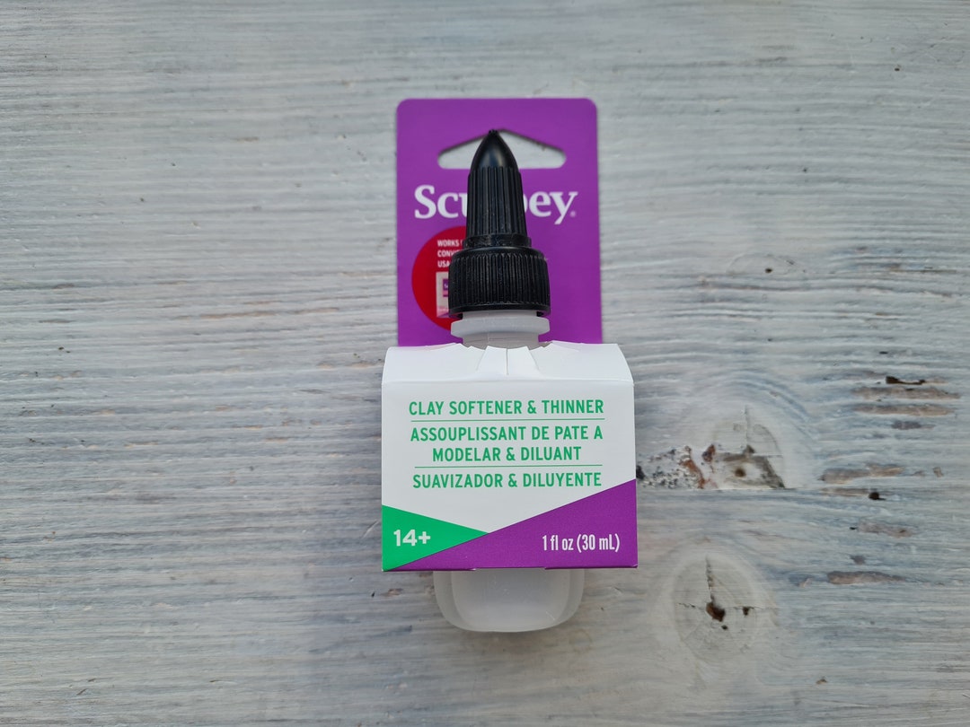 Sculpey Clay Softener, Thinning, Smoothing, Mixing and Textured Medium