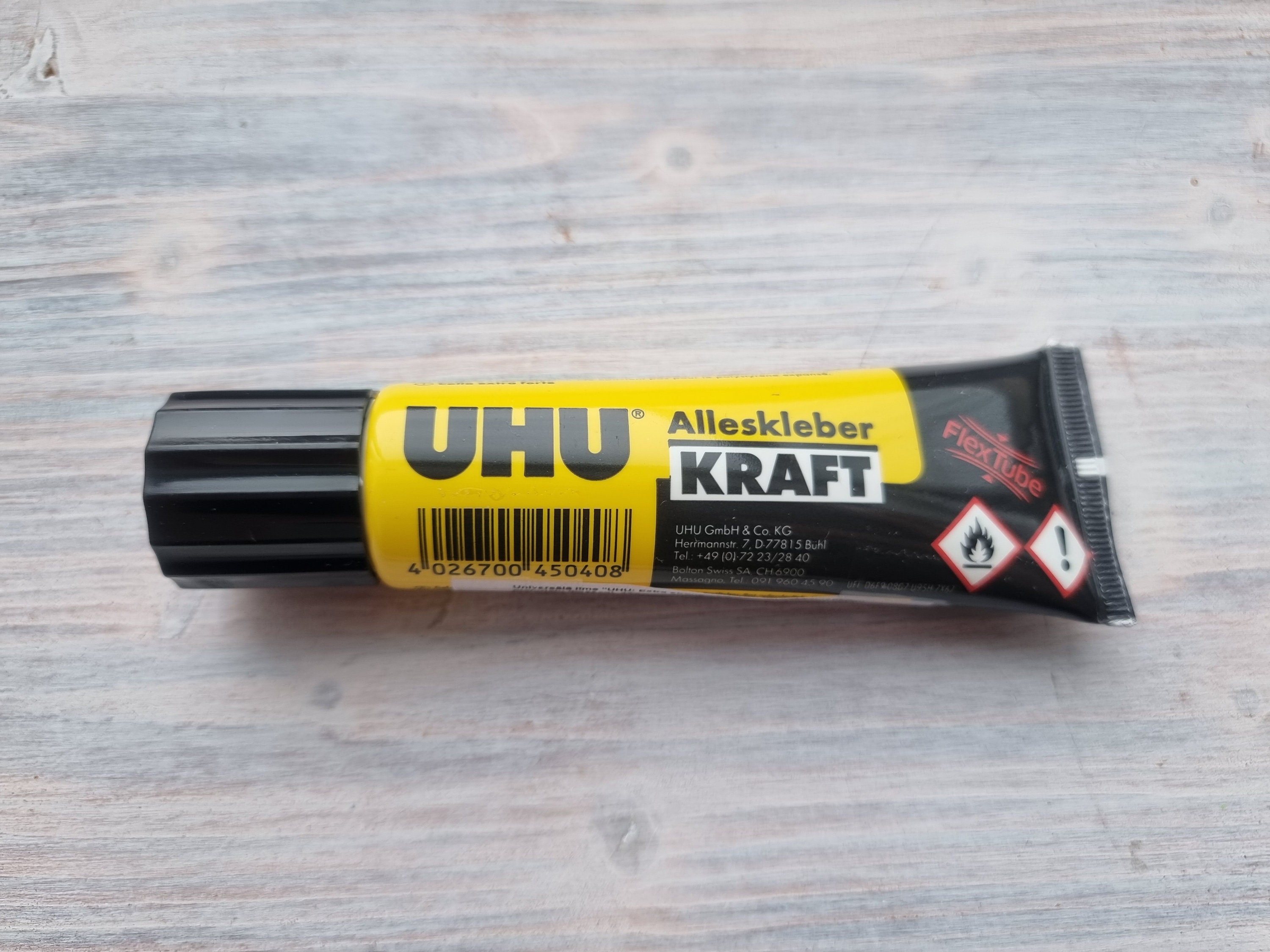 1, 5 or 10 UHU universal power contact glue multi-material (extra strong  heat-resistant glue, ideal for DIY, jewelry etc.)